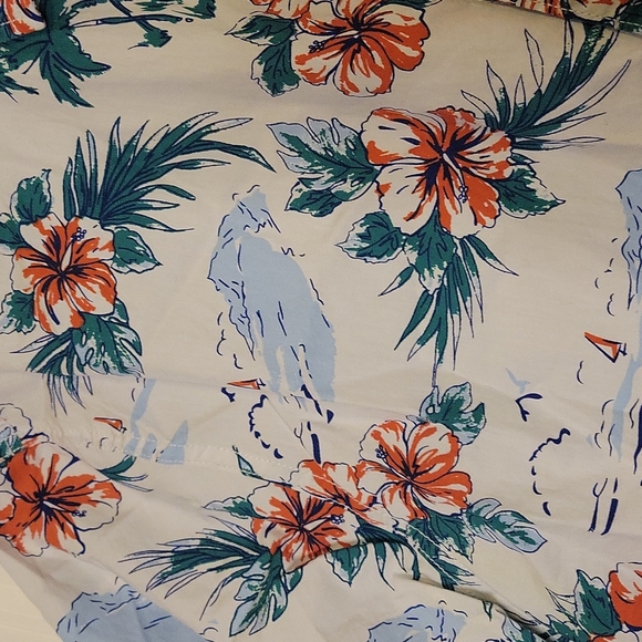 Bixby hawaiian print button down xl - Picture 3 of 3